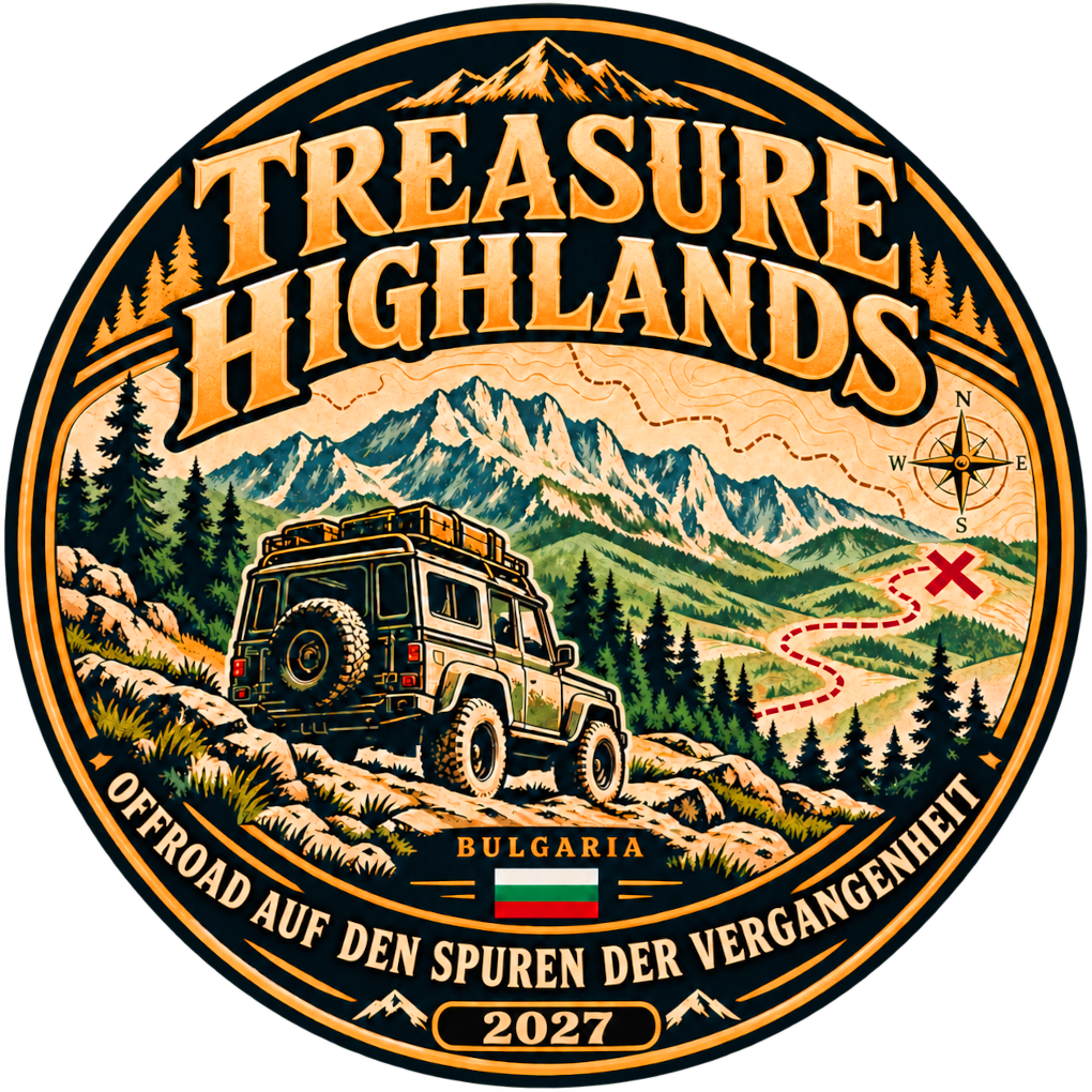 Treasure Highlands 2027 –  Offroad auf der Jagd nach den Schätzen Bulgariens
